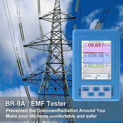 Детектор электромагнитного излучения BR-9A. Высокая точность.