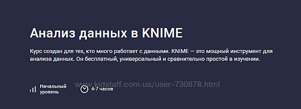 Игорь Ким Анализ данных в KNIME 2024