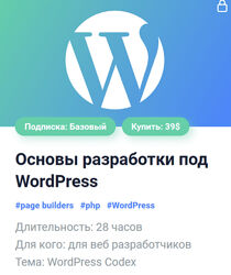 Александр Сокирка Основы разработки под WordPress 2024