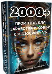 Владимир Троицкий 2000 промтов для заработка и хобби с midjourney v6 2024