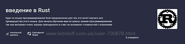 Максим Смирнов Stepik Введение в Rust 2024
