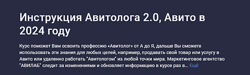 Андрей Лагута Инструкция Авитолога 2.0, Авито в 2024 году 2024