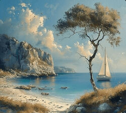 Виталий Антипин Основы акрилового пейзажа 2024