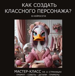 Творческая мышь Как создать персонажа в нейросети 2024