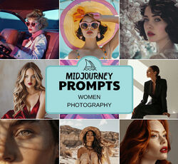 Midjourney Prompts Woman Photography. Фотореалистичные промпты