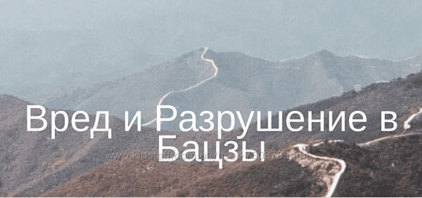 Юлия Бальсина Вред и разрушение в Бацзы 2024