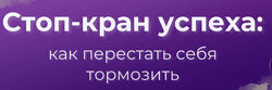 Вера Бобкова Стоп-кран успеха как перестать себя тормозить 2024
