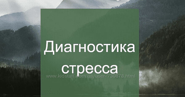 Елена Суханова Диагностика стресса 2025