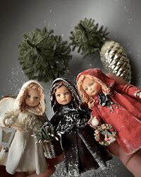 Анна Ульянова Девочка с подснежником, Ангел и Рождественская девочка 2025