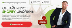 Олег Киктенко Shopify Шаолинь. Пакет Премиум 2024