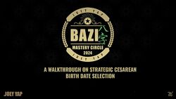 Joey Yap Стратегический выбор даты рождения 2024