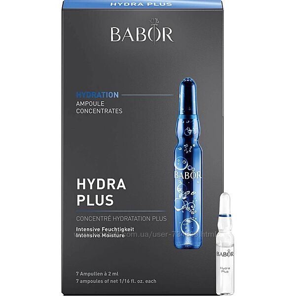 Увлажняющие ампулы для лица Babor Ampoule Concentrates Hydra Plus