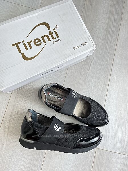 Ортопедичні шкіряні туфлі Tirenti,36, стан як нові