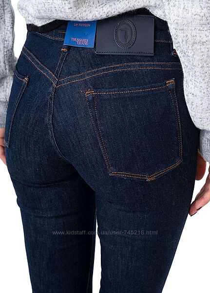 Синие джинсы Trussardi Jeans, 26 р-р