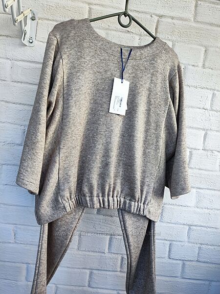 Костюм Silence, трикотаж-вовна, S, меланж