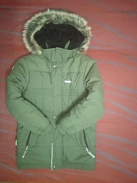 Куртка зимняя рост 134 см 