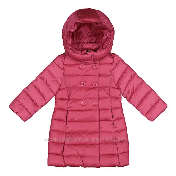 Нова рожева куртка-пальто United Colors of Benetton