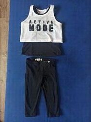 Спортивный комплект h&m для девочки 3-5 лет