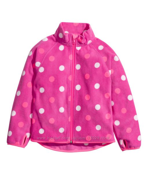 Свитер флисовый H&M, Англия на деток р. 6-9 лет. Все в наличии