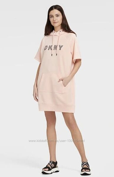 Платье-худи DKNY sport. Donna Karan