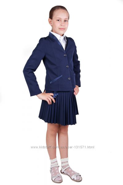 Школьный костюм пиджак с юбкой Жардин