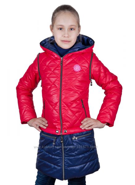 Весенняя куртка для девочки Трансформер