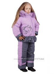 Детский зимний комбинезон для девочек Кошечка