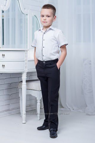 Школьные брюки для мальчика 