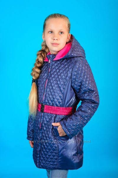 Куртка зимняя-- еврозима  для девочки Малышка