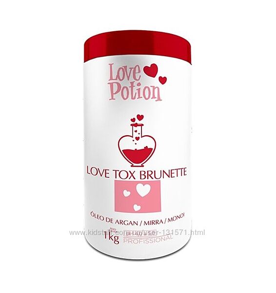 Ботокс для волос Love Potion Love Tox Brunette, 1000 мл