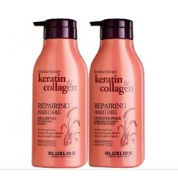 Набір Luxliss  Repairing Keratin&Collagen шампунь 500 мл, кондиціонер 500мл