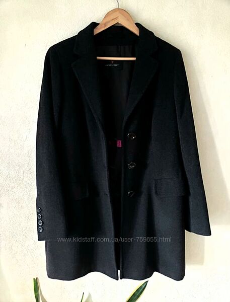 Новое шерстяное люксовое пальто fuchs schmitt
