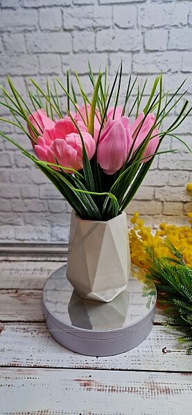 Букет тюльпанів з мила