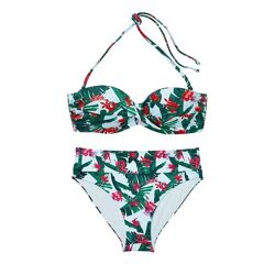 Купальник Victoria&acutes Secret Mix-and-Match Bandeau Blue Palm