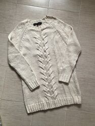 Шикарный теплый свитер, с шерстью, британского бренда French Connection. L