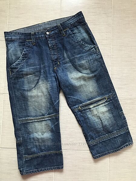 Крутые джинсовые шорты, бермуды, бриджи , Divided by H&M. М