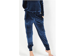 Шикарные, теплые велюровые штаны джоггеры, с карманами, Blue Motion. L