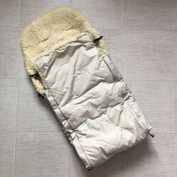 Теплющий зимний конверт, спальный мешок на овчине, Fillikid. 0-2.5 года
