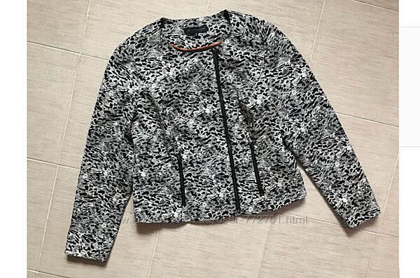 Шикарный жакет, пиджак на молнии, Marks & Spencer. 38, 40 евро