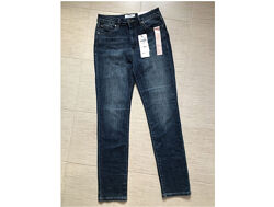 Стрейч джинсы, высокая посадка, Chicoree slim regular waist. 38 евро