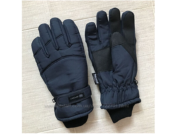 Теплые, зимние термо перчатки с утеплителем 3М Thinsulate, Sport. L/XL