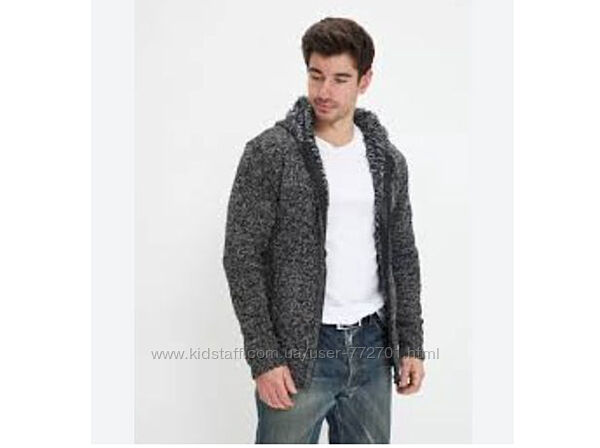 Крутая теплая, кофта куртка с карманами и капюшоном, Kensington Eastside. L