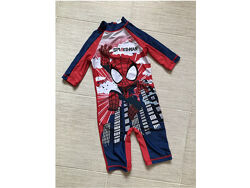 Цельный солнцезащитный купальник Marvel Spider man, от George. 92/98 