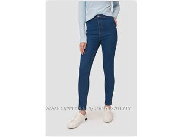 Супер эластичные мягкие джинсы, с высокой талией, Nutmeg skinny fit. S