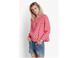 Летняя блузка, свободного покроя, британского бренда Hush. 38/40 евро