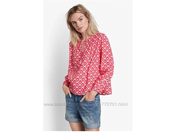 Летняя блузка, свободного покроя, британского бренда Hush. 38/40 евро