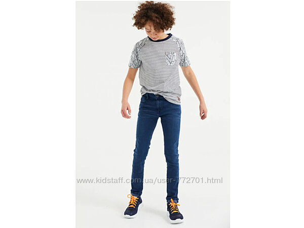 Крутые джинсы подростку stretch skinny fit от Primark. Рост 170 14-15 лет