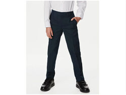 Школьные брюки, темный синий, George slim leg long length. 158-164