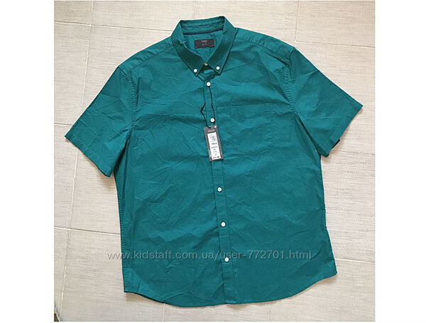 Шикарная рубашка шведка, от Marks & Spencer regular fit. XL ворот 44/46