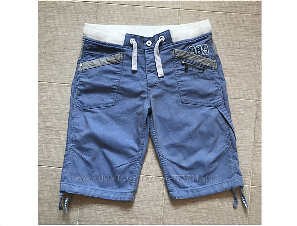 Крутые джинсовые шорты чиносы, бермуды, ZE Enzo. Германия. W34 сост. новых